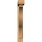 Ekena Millwork Funston Block Smooth Bracket w/ Offset Brace, Western Red Cedar, 5 1/2"W x 32"D x 40"H BKT0604X32X40FST05SWR - alternate 2